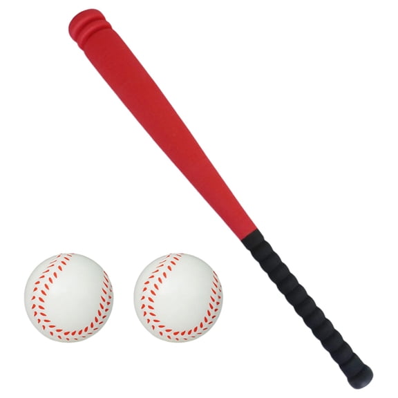 DimyFew Baseball Bats Ball Set for Kids Children Training Secure Batting Skills Toddlers red 64cm