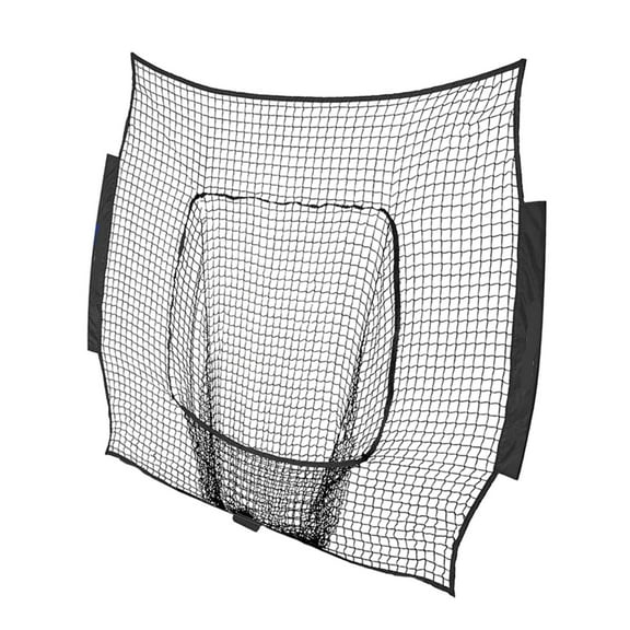 DimyFew Baseball Replacement Net 213cmx213cm Portable for Catching Pitching Throwing Black