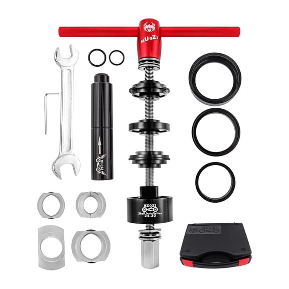 DimyFew Bicycle Bottom Bracket Install Removal Tools Set Professional for BB86 BB30 BB91 Red