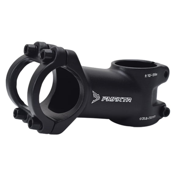 DimyFew Bike Short Stem 31.8mm Short Handlebar Stem for Fixed Gear, Lightweight Aluminum 70mm 10 degree