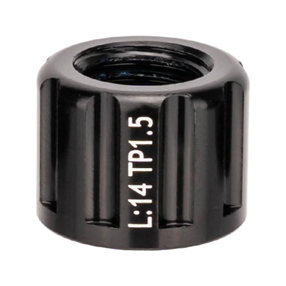 DimyFew Bike thru Axle Nuts Skewer Bolt Hub Quick Release Shaft Lever Screw Nuts M15 M15 1.5