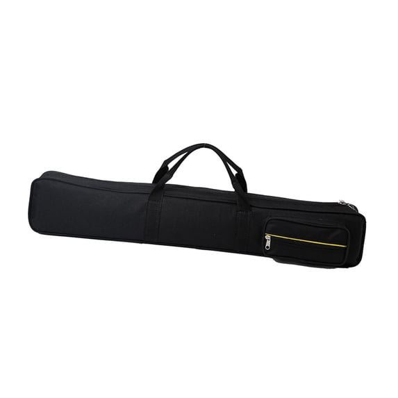 DimyFew Billiard 1/2 Jointed Easy to Carry Handheld Pool Cue Pouch Black