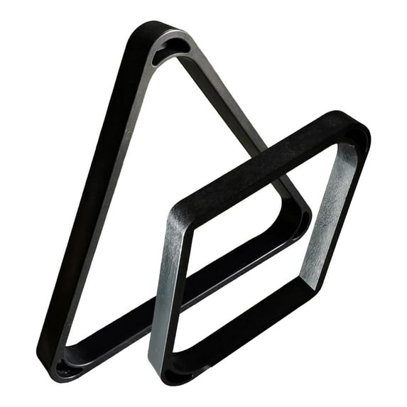 DimyFew Billiard Ball Rack Set Diamond Rack Triangle Rack Accessory Table Rack Practical Thicken