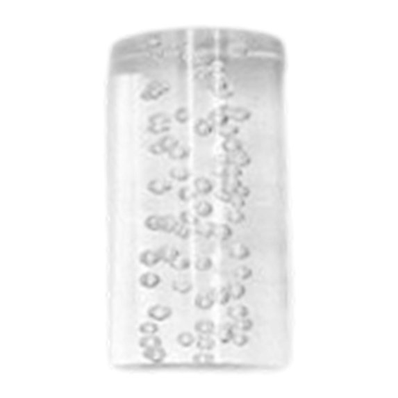 DimyFew Billiard Cue Stick Ferrule Easy to Install Portable Acrylic Pool Cue Ferrule Clear