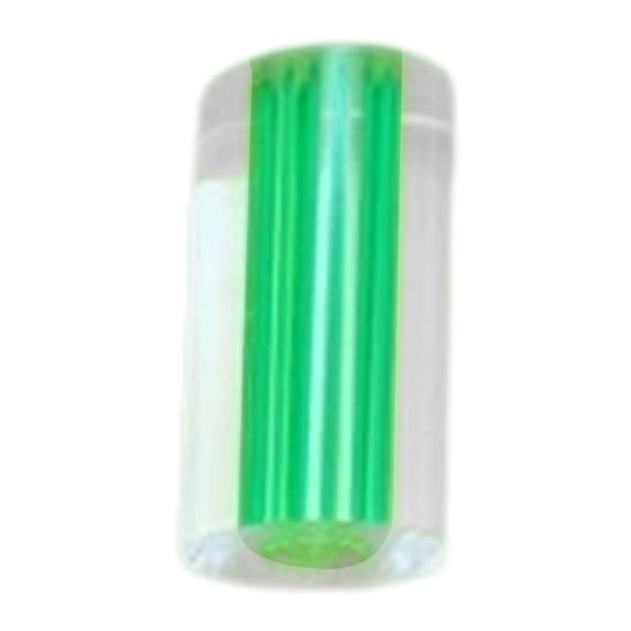 DimyFew Billiard Cue Stick Ferrule Easy to Install Portable Acrylic Pool Cue Ferrule Green