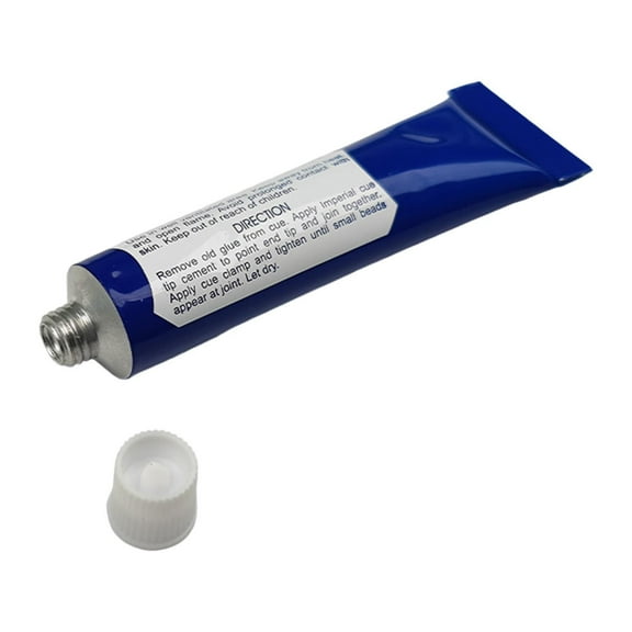 DimyFew Billiard Cue Tip Glue 0.7oz Lightweight Easy Carrying Cue Tip Repair Accessories