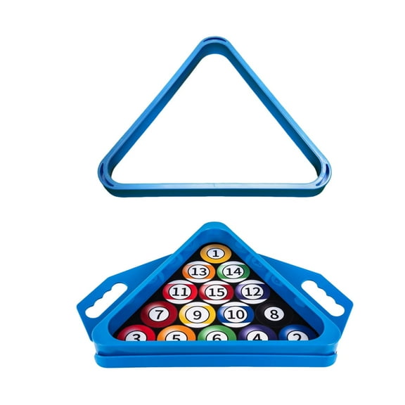 DimyFew Billiard Triangle Rack Equipment Professional Supplies Beginners Ball Holder for Blue