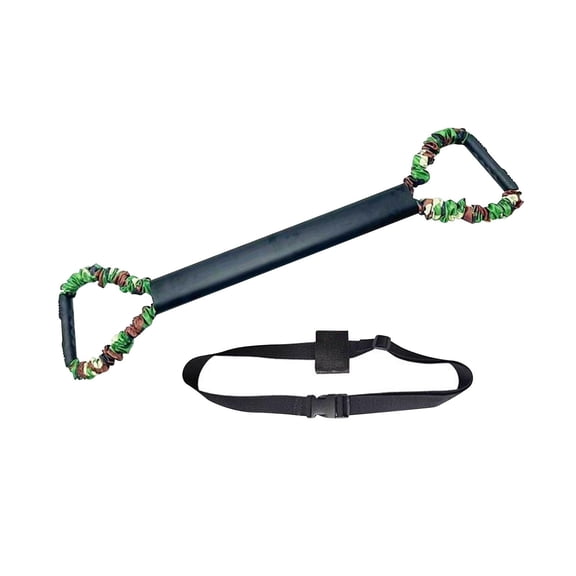 DimyFew Boxing Resistance Band Exercise Band Comfortable Grip Elastic Bands with Handles Green