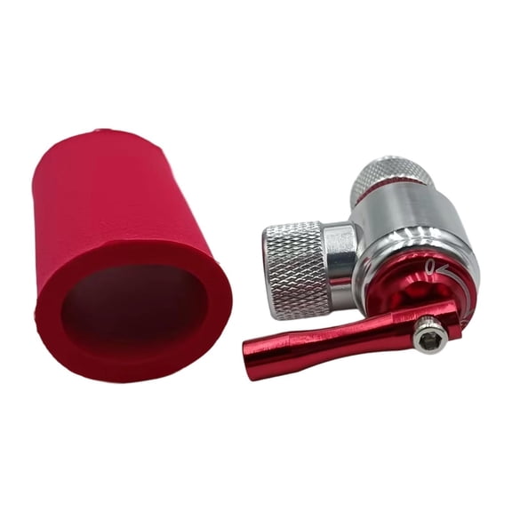 DimyFew CO2 Bike Tire Inflator Gas Nozzle Head Parts Accessories Component Easy to Use