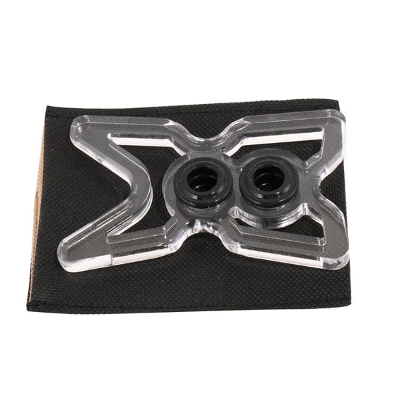 DimyFew Clear Plastic Bridge Head Pool Cue Stick Frame Pole Kit for Snooker Billiard