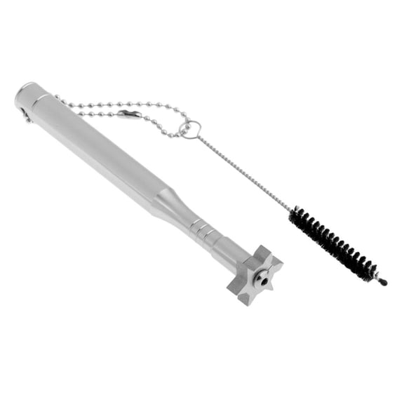 DimyFew Club groover and brush cleaner repair tool, accessory for improving backspin and Silver