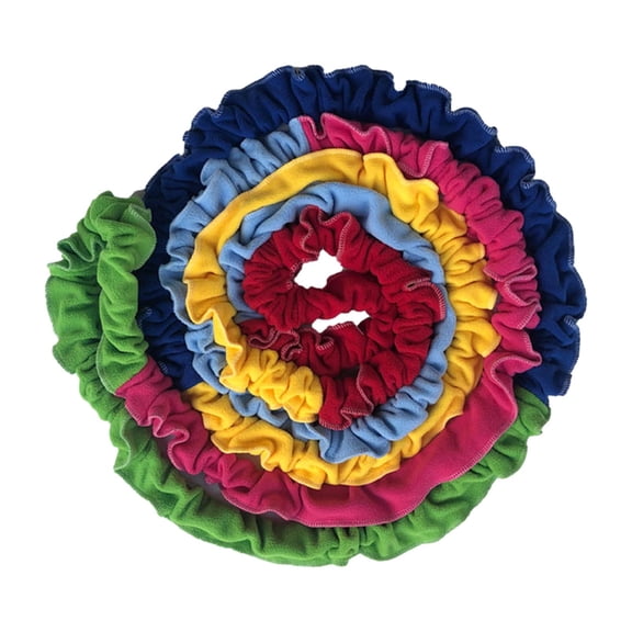 DimyFew Cooperative Elastic Band Multi Sizes Soft Sensory Integration Training Toy Multi 4.8m for 9 players