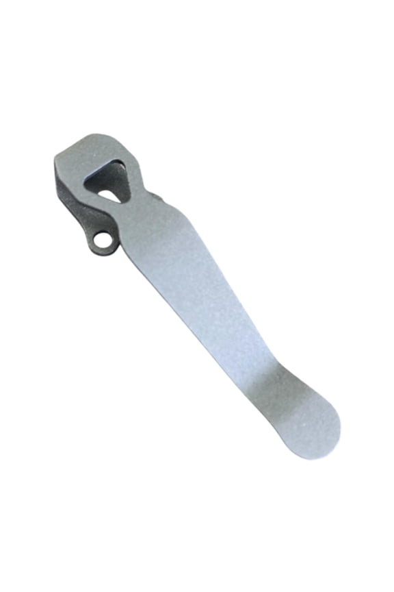 Deep Carry Pocket Clip Clamp Sturdy Metal for Outdoor Sports Key Holder Gray