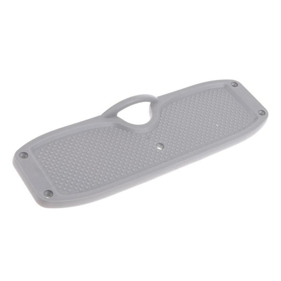 DimyFew Durable Inflatable Fishing Boat Transom Plate Outboard Mount Engine Bracket Gray