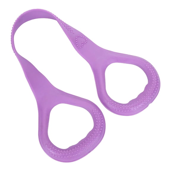 DimyFew Elastic Resistance Band Yoga Arm, Back, Leg, Shoulder Training Stretch Out Bands Purple