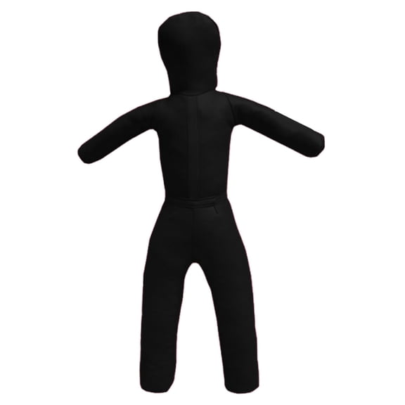 DimyFew Fighting Training Dummy Punching Dummy Unfilled Training Equipment Easy Carrying Black