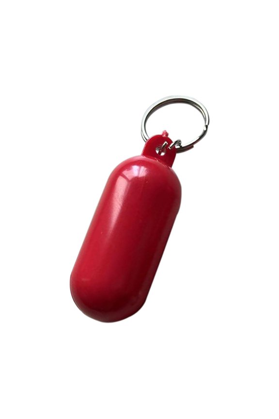 Floating Keychain Buoyant Key Chain, Key Ring Set, Floating Key Holder Water Key Red