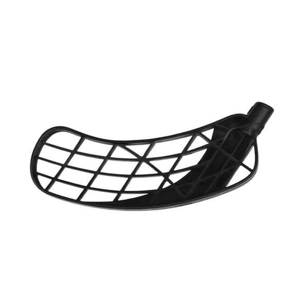 DimyFew Floorball Blade, Inline Hockey Stick Blade, Easy Install PE Lightweight for 18mm Black Right Hand