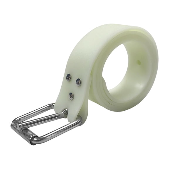 DimyFew Glow in Dark Diving Weight Belt Adjustable Multipurpose 51.18inch Waist Belt green