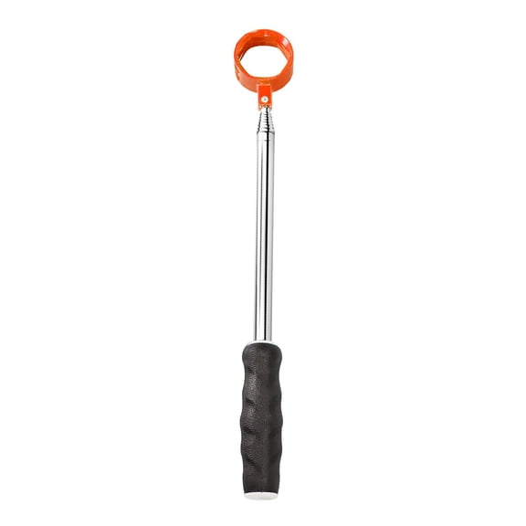 DimyFew Golf Ball Retriever for Water, Grabber Tool, Picker Locking Spoon, Pick up Tool, 9FT Orange