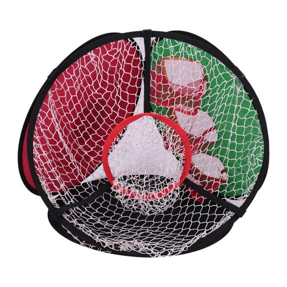 DimyFew Golf Chipping Net, Stable 4 Sided Golfing Target Net for Indoor/Outdoor/Backyard