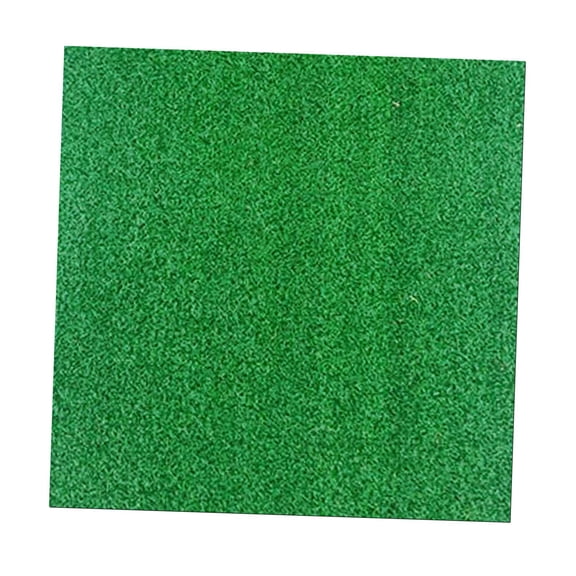 DimyFew Golf Chipping Practice Training Mat, Swing Detection Batting Mini Golf Aid Accessory, Portable Golf Training Mat for Home Office 3x3cm