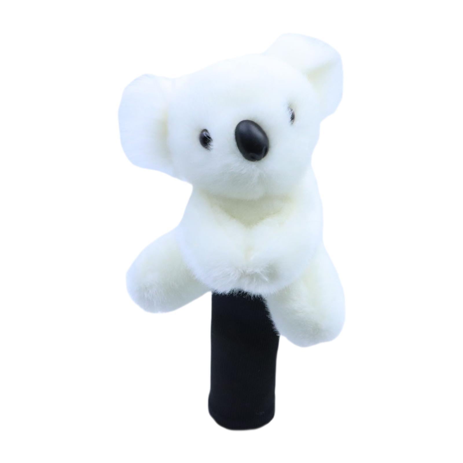 DimyFew Golf Headcover Lovely for Drivers Hybrid Golf Accessories,Golf Gift,Lightweight, White