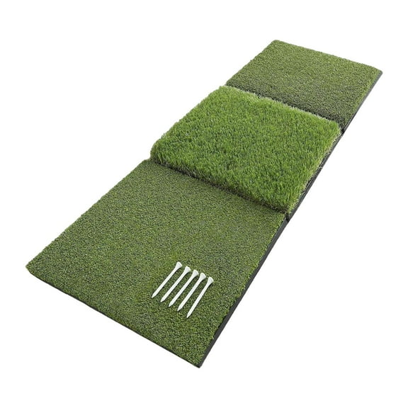 DimyFew Golf Hitting Mat Driving Range Mat Professional Portable Golf Chipping Mat Heavy