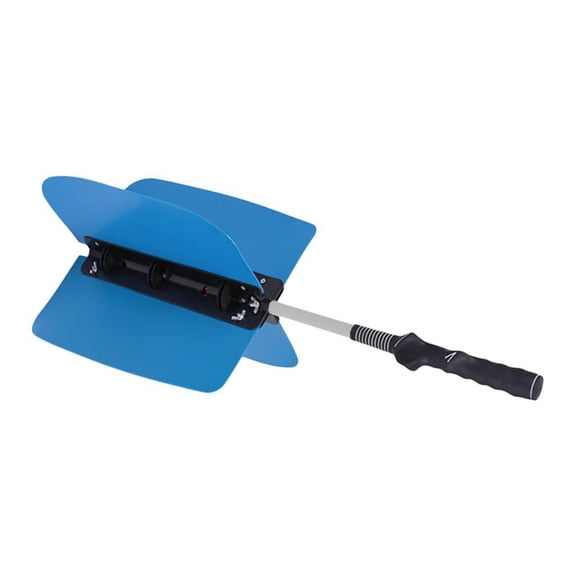DimyFew Golf Power Resistance Trainer, Swing Fan, Pinwheel Aids Tools Equipment Supplies Blue