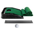 thumbnail image 1 of DimyFew Golf Putting Green Mat Practice Equipment 85.04inchx8.66inch Easy to to Assemble, 1 of 9