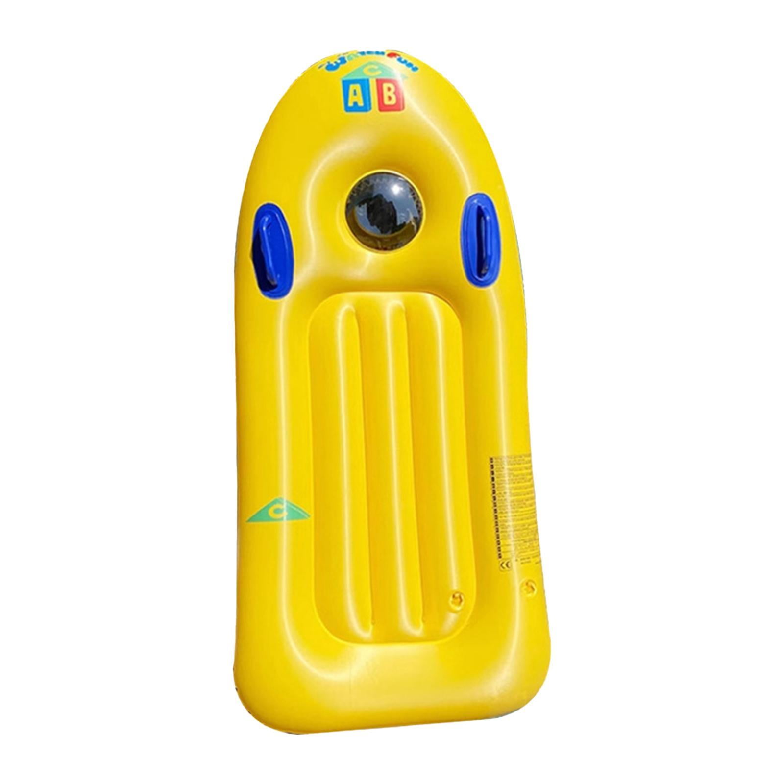DimyFew Inflatable Body Board Learn Swimming Surf Board for Summer Water Slides Kids