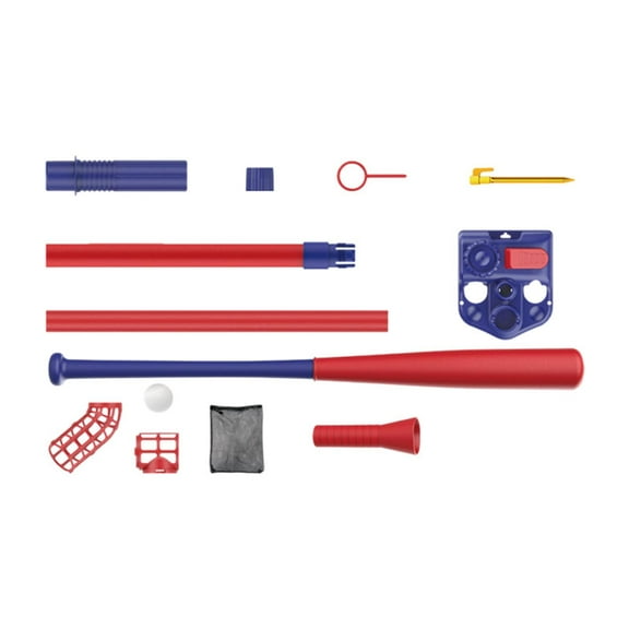 DimyFew Kids Baseball Pitching Machine Baseball Pitcher Gift Backyard Training Equipment Blue