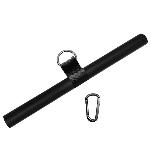 DimyFew LAT Pull Down Bar Cable Machine Attachment for Fitness Workout Weightlifting with Carabiner