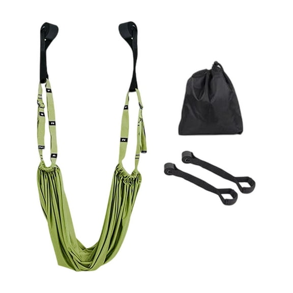 DimyFew Leg Stretcher Strap Back Bend Split Inversion Strap Yoga Stretch Rope Stretching Green