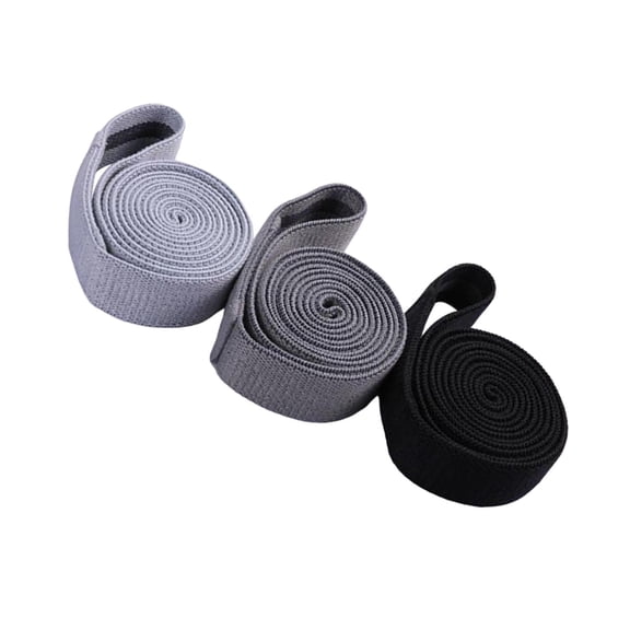 DimyFew Long Resistance Bands Set Pull up Assistance Bands Stretch Workout Loop Band for Gray Black