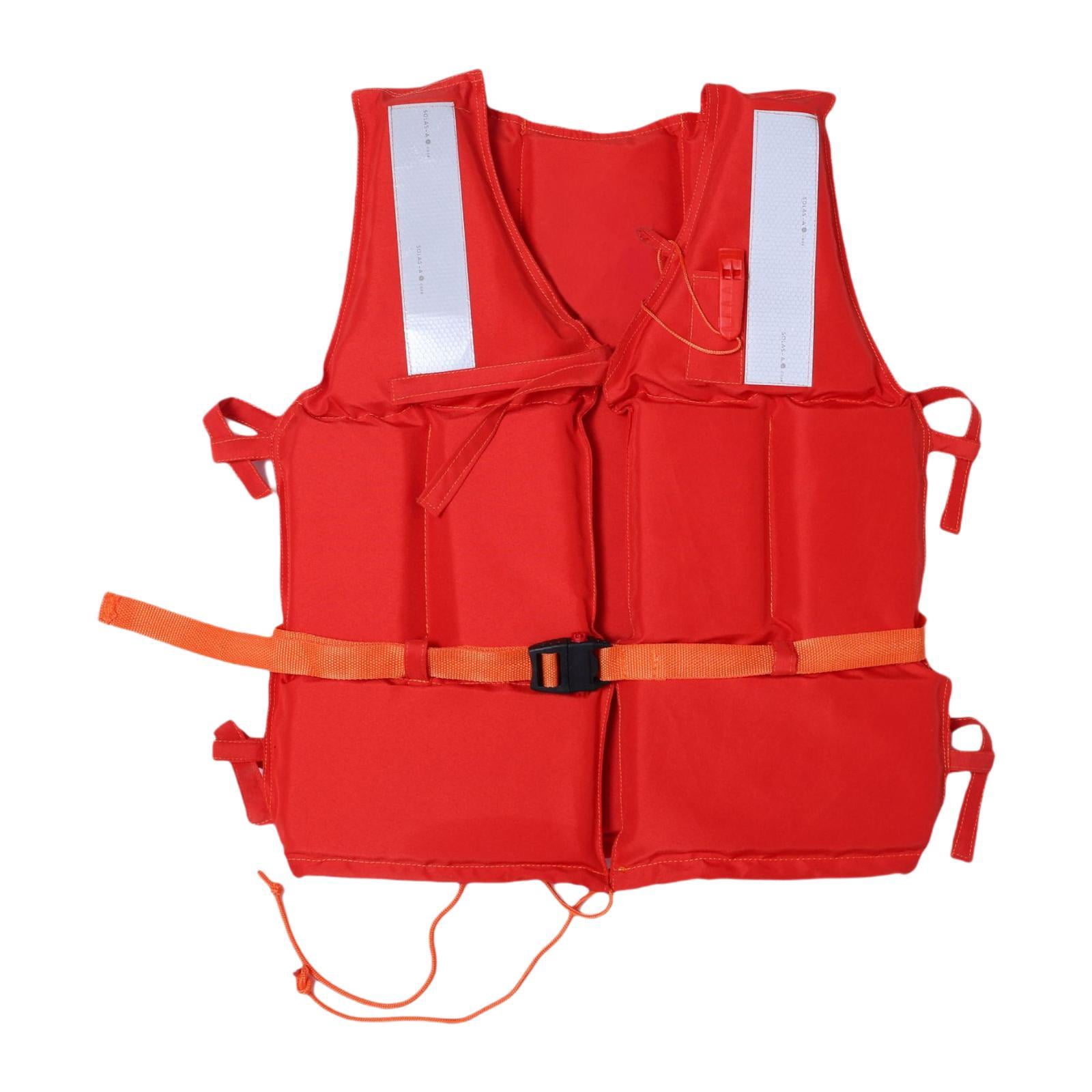 DimyFew Marine Life Jacket Lightweight Life Vest for Beach Gear Buoyancy Watersports Adults Vest