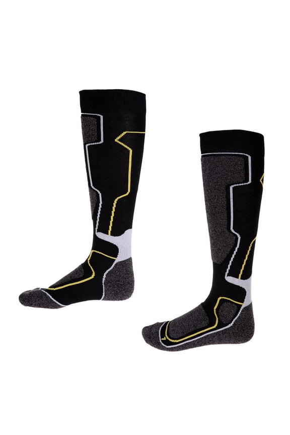 Men's Knee-High Sports Socks Winter Warm Thic Snowboard Ski Socks 43-46