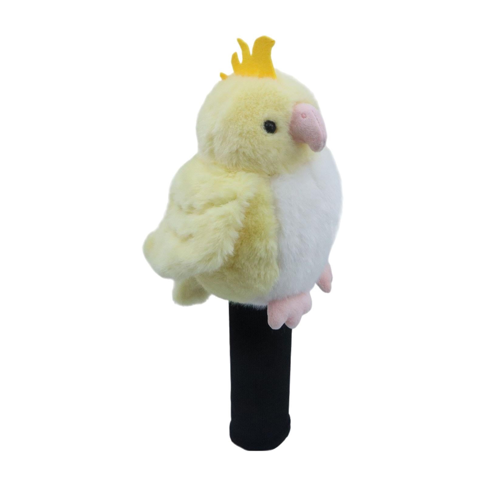 DimyFew Parrot Driver Head Cover Protection Sleeve Novelty Protector Cute Golf Headcover Yellow