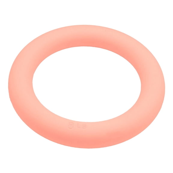 DimyFew Power Ring 8lbs 2 in 1 Kettlebell Dumbbell Portable Weighted Circle for Pilates light pink