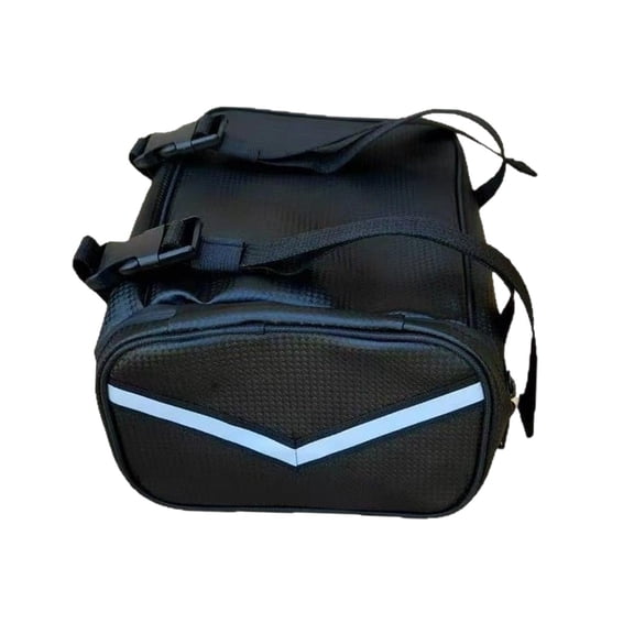DimyFew Rear Bike Rack Bag Mountain Bike Backseat Multifunctional Easy to Install Electric Bicycle Saddle Bag for Travel Outdoor V pattern