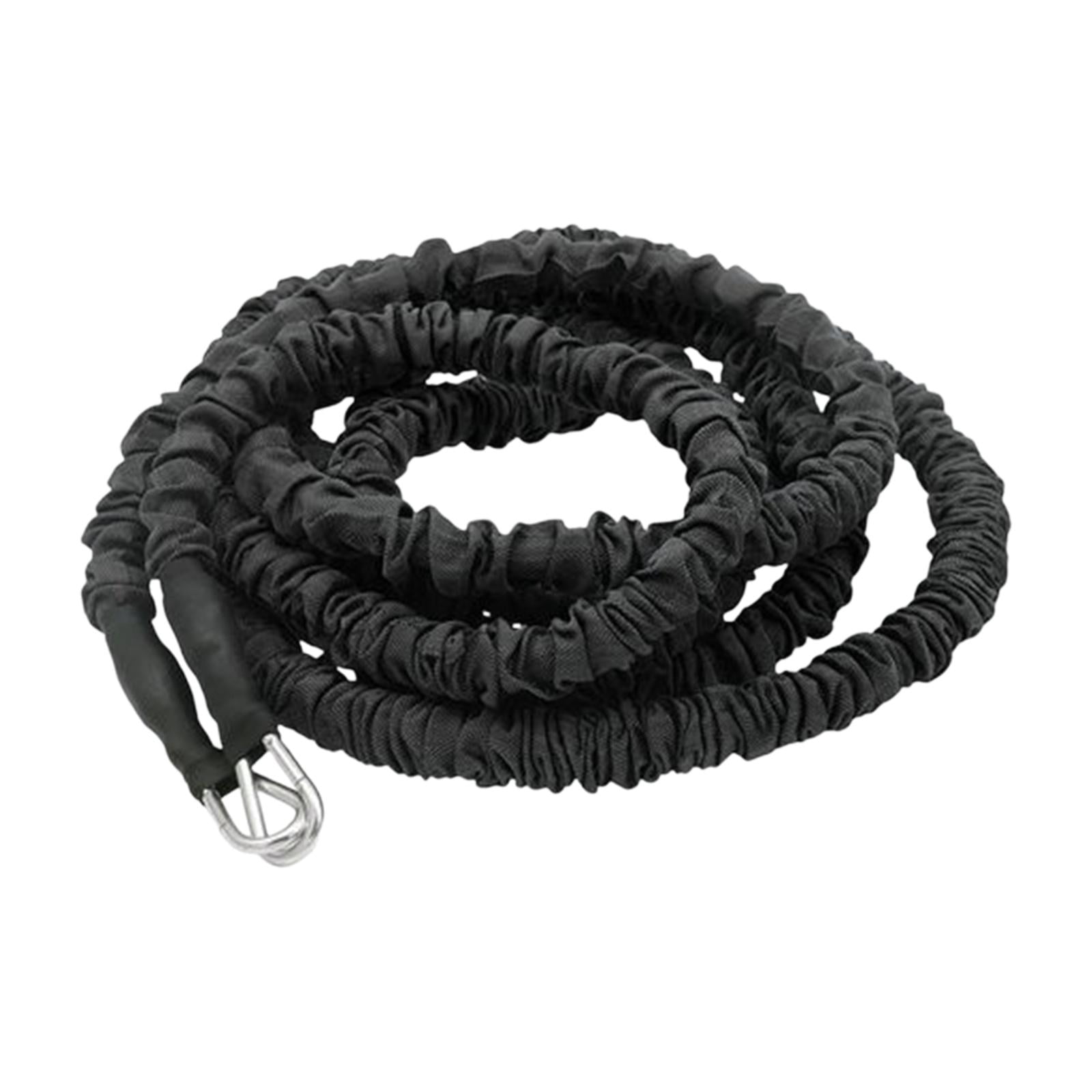 DimyFew Resistance Band Home Gym Pull Rope Fitness Band Exercise Band for Speed Strength Black 50lb