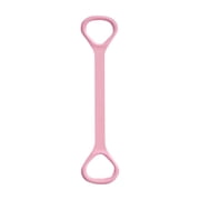 DimyFew Resistance Band for Fitness Exercises, Figure 8 Non-Slip Handle, Premium Workout Pink 50 cm Length