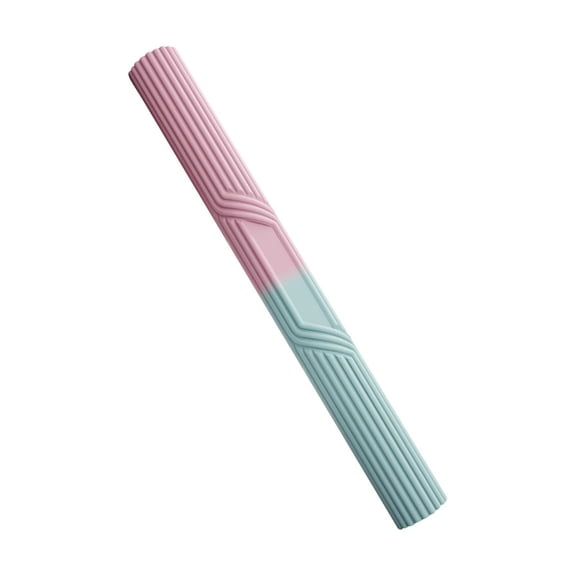 DimyFew Resistance Bar Silicone Training Bar Grip Tapping Calcining Wrist Strength Twist pink