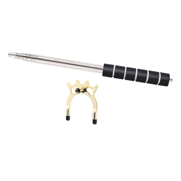 DimyFew Retractable Billiard Cue Bridge, Snooker Pool Cue Bridge Support, Pool Cue Rest, High Head