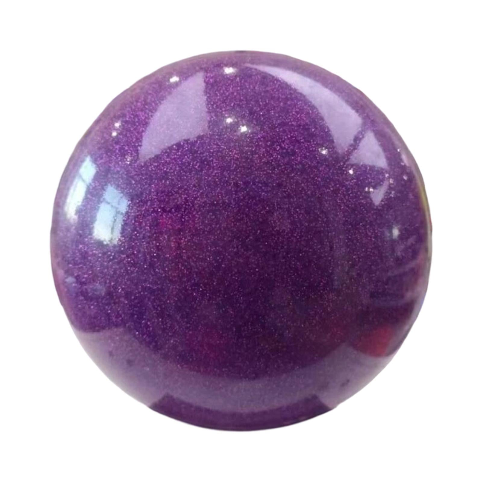 DimyFew Rhythmic Exercise Ball, Portable 7.09-inch Ball, Training Device for Gymnastics, Violet