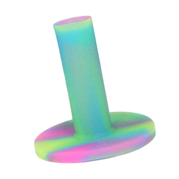 DimyFew Rubber Golf Tee Holder Stability Golf Mat Ball Holder for Driving Range Training 54mm