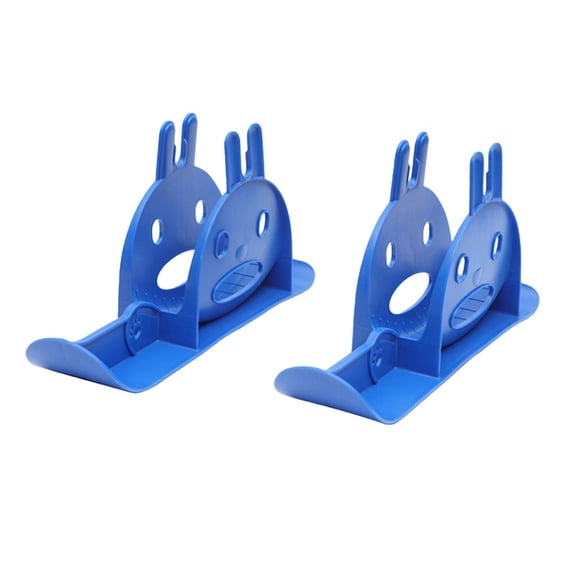 DimyFew Ski Balance Bike Sled Bike Ski Sledge No Pedal Training 2 in 1 Snowmoilble Gift Blue