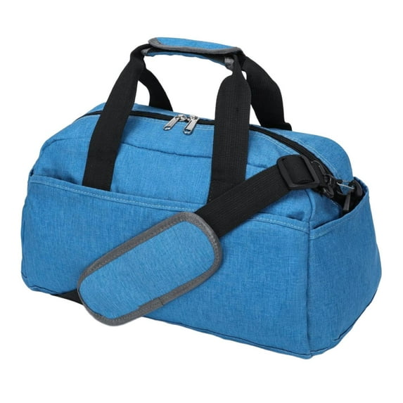 DimyFew Small Gym Bag Storage for Women Men Carry on Bag for Fitness Travel Exercise Blue