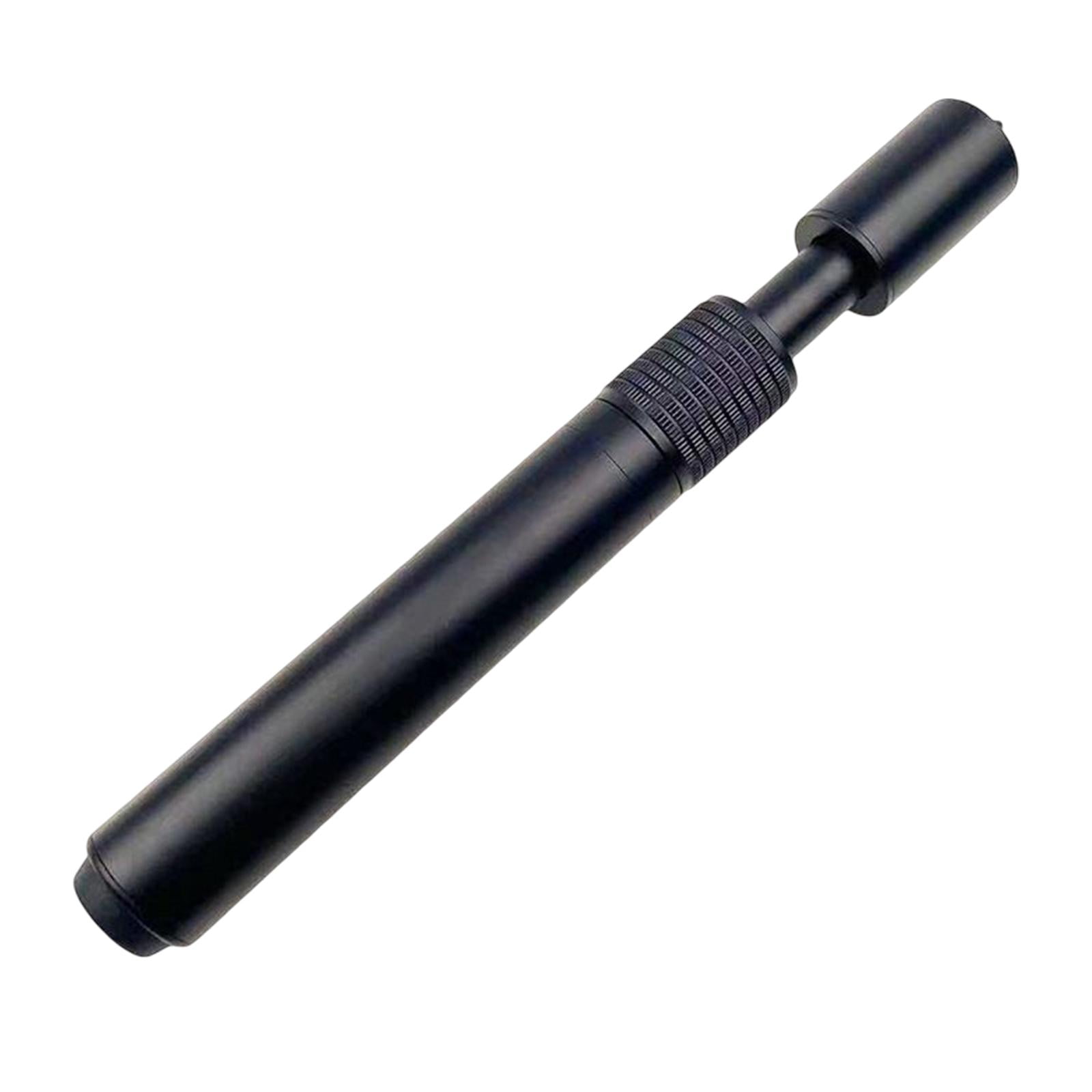 DimyFew Snooker Cue Extension, Telescopic Cue End Extension Extreme Extension Lengthener black