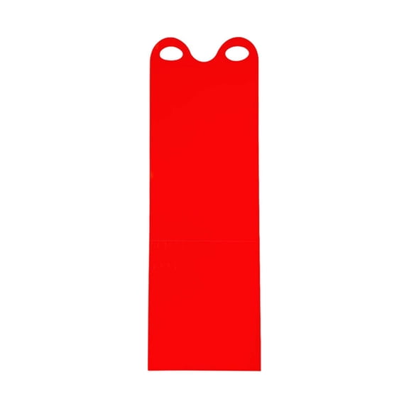 DimyFew Snow Slide Mat Heavy Duty Grass Sled Winter Flying Carpet for Outdoor Fun Winter Red